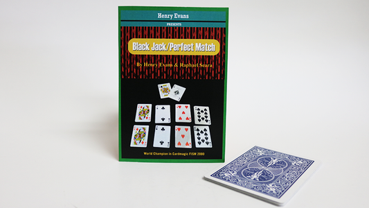 Black Jack/ Perfect Match Blue by Henry Evans and Raphael Seara (Gimmicks and Online Instructions)