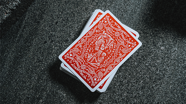 JT Crown (Red) Playing Cards by Joker and the Thief