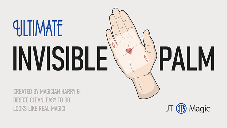 Ultimate Invisible Palm RED by JT