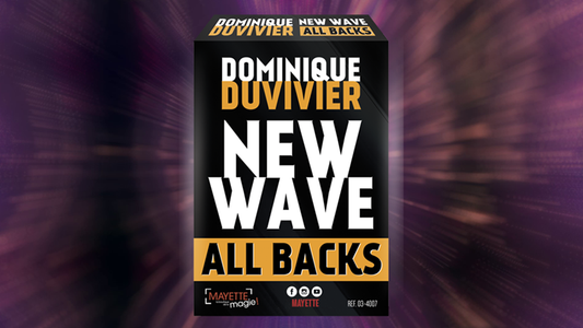 New Wave All Backs by Dominique Duvivier (Gimmicks and Online Instructions)