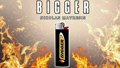 Bigger by Nikolas Maversis (Gimmicks and Online Instructions)