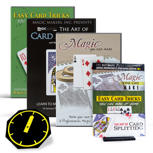 Magic Tricks You Can Make - Ultimate 3 Title DVD + Digital Access